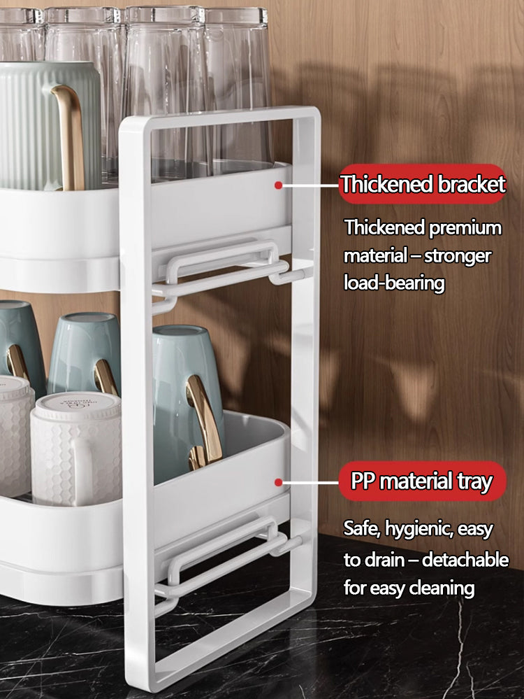 Cup Drying Rack – Water Drainer Stand for Mugs & Glasses