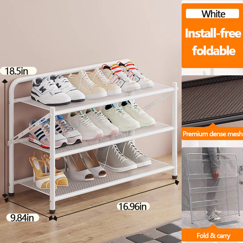Instant Setup Shoe Rack – Foldable, Durable, Space-Saving Design