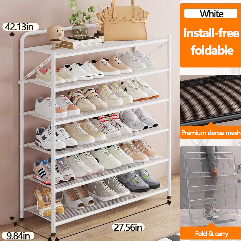 Instant Setup Shoe Rack – Foldable, Durable, Space-Saving Design