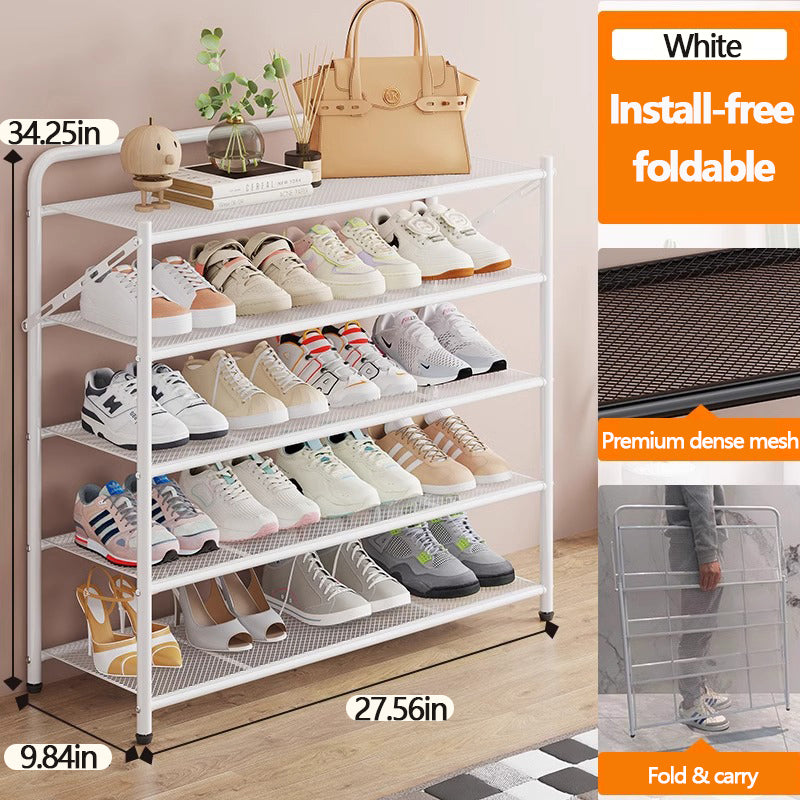 Instant Setup Shoe Rack – Foldable, Durable, Space-Saving Design
