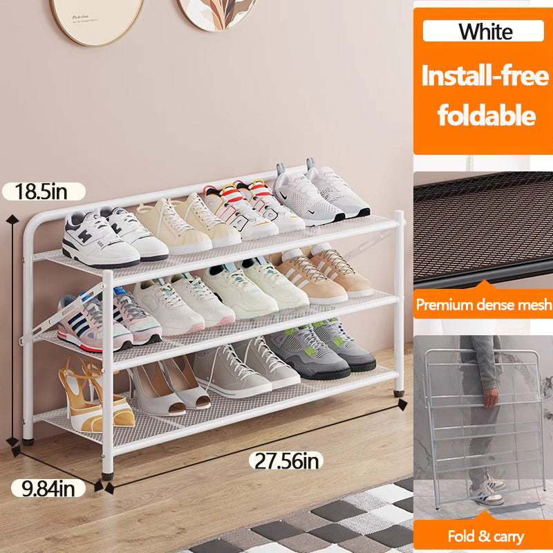Instant Setup Shoe Rack – Foldable, Durable, Space-Saving Design