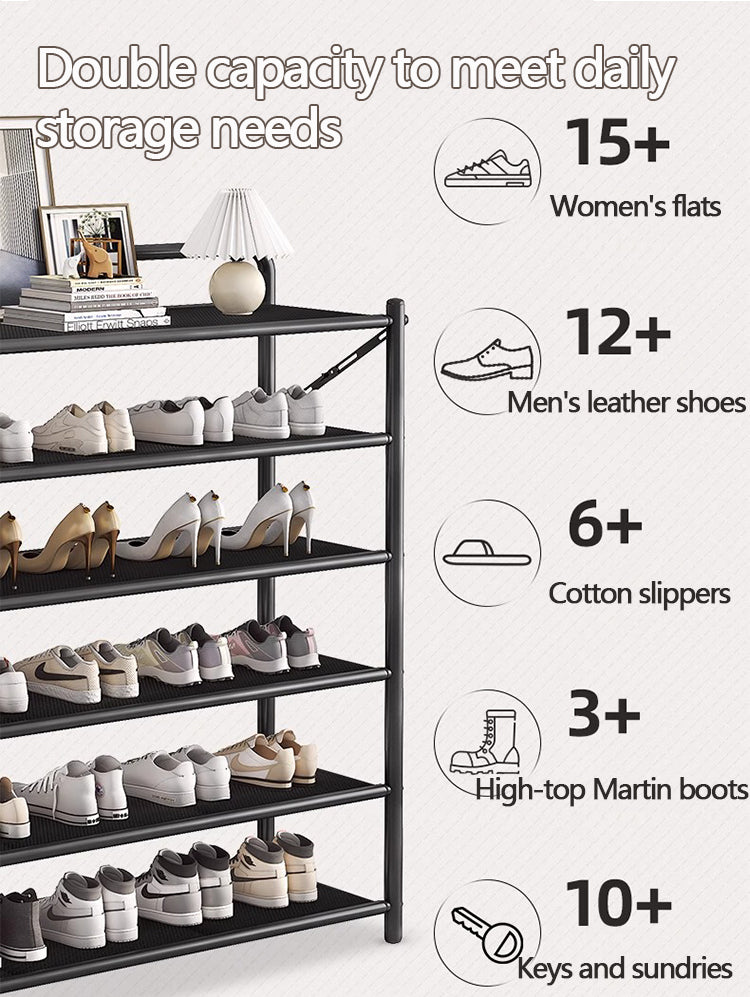 Instant Setup Shoe Rack – Foldable, Durable, Space-Saving Design