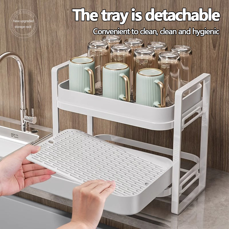 Cup Drying Rack – Water Drainer Stand for Mugs & Glasses