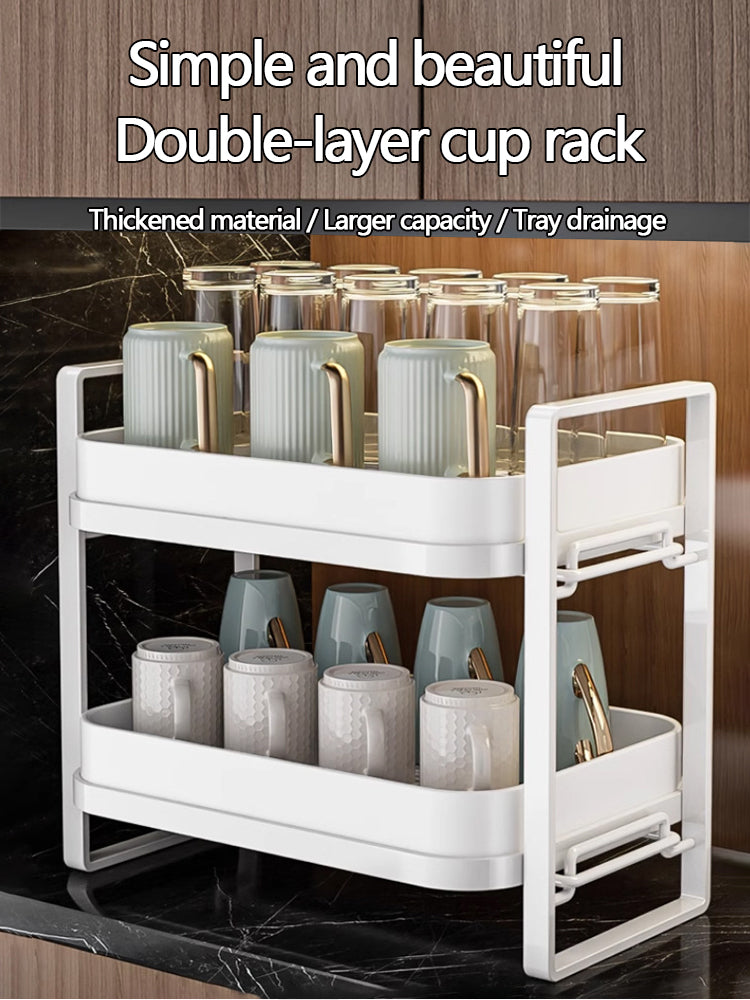 Cup Drying Rack – Water Drainer Stand for Mugs & Glasses
