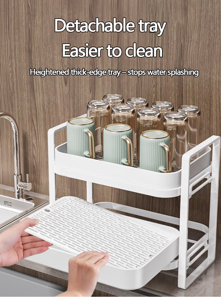 Cup Drying Rack – Water Drainer Stand for Mugs & Glasses