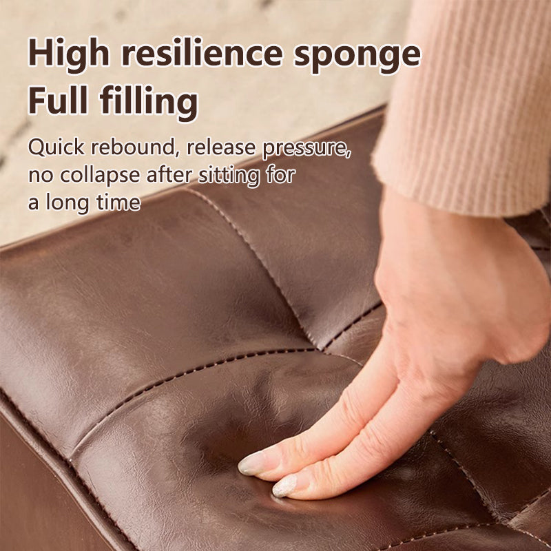 Swivel Rolling Stool Chair|360° Caster Wheel Small Chair|Portable Rolling Chair with Casters