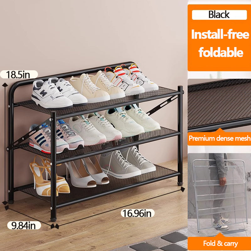 Instant Setup Shoe Rack – Foldable, Durable, Space-Saving Design