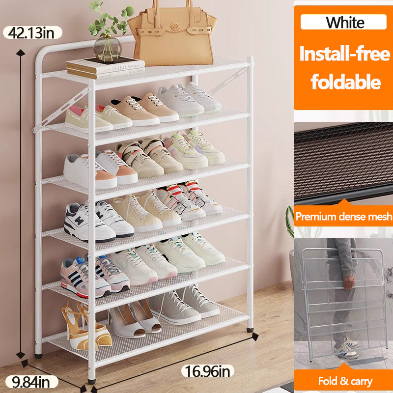 Instant Setup Shoe Rack – Foldable, Durable, Space-Saving Design