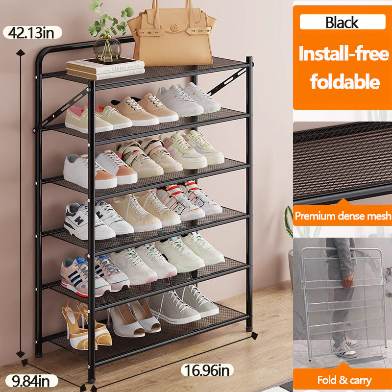 Instant Setup Shoe Rack – Foldable, Durable, Space-Saving Design