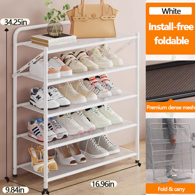 Instant Setup Shoe Rack – Foldable, Durable, Space-Saving Design