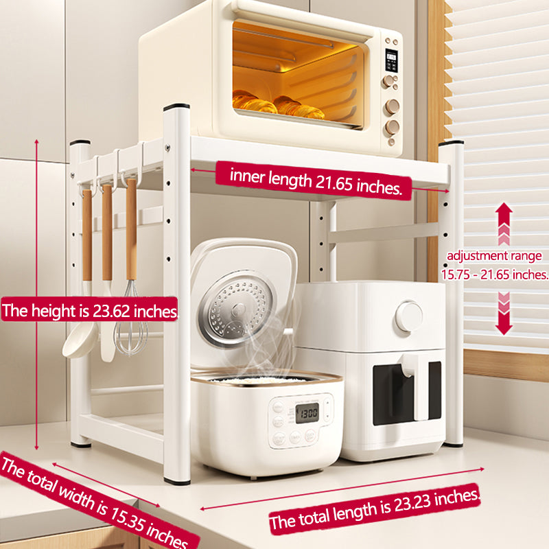 Countertop Rice Cooker and Microwave Storage Rack