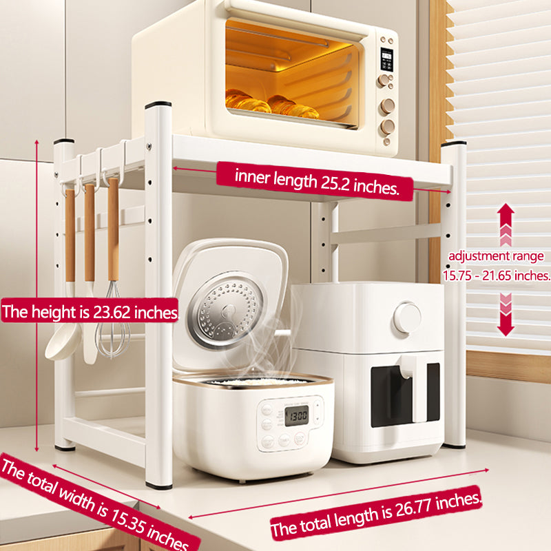 Countertop Rice Cooker and Microwave Storage Rack