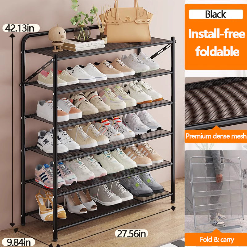 Instant Setup Shoe Rack – Foldable, Durable, Space-Saving Design