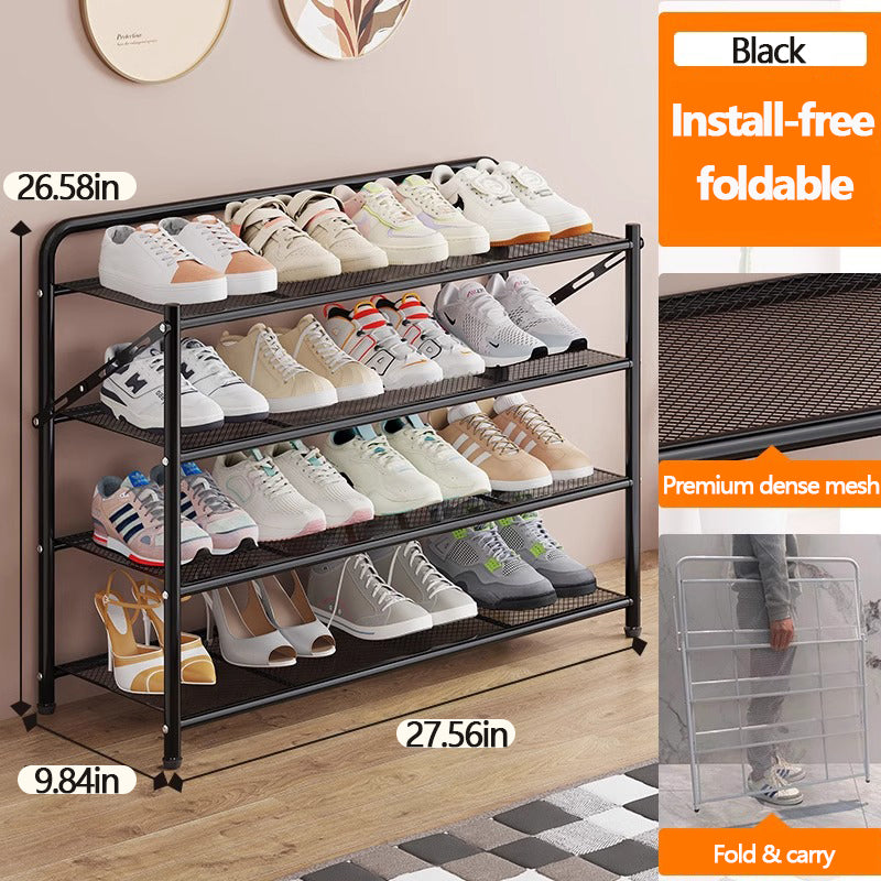 Instant Setup Shoe Rack – Foldable, Durable, Space-Saving Design