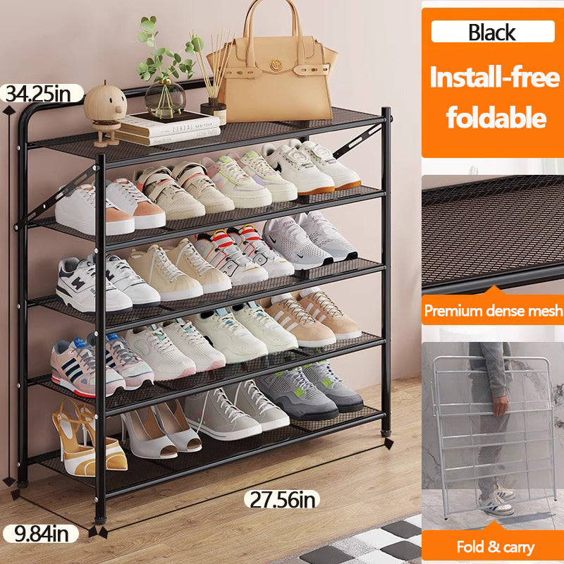Instant Setup Shoe Rack – Foldable, Durable, Space-Saving Design