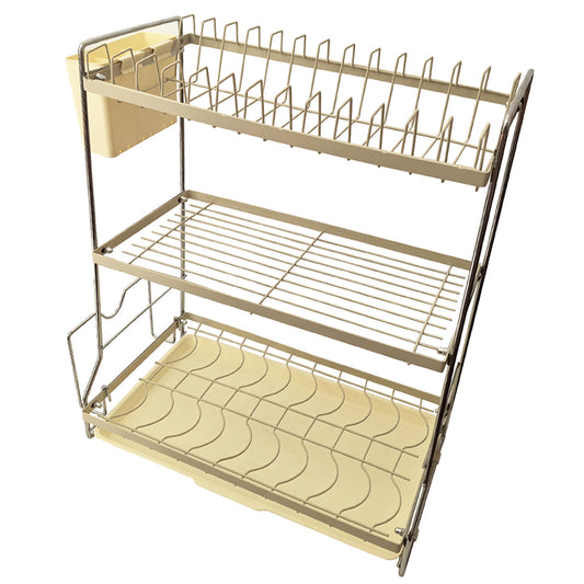 Dish Drying Rack – Bowl & Plate Drainer for Kitchen Counter