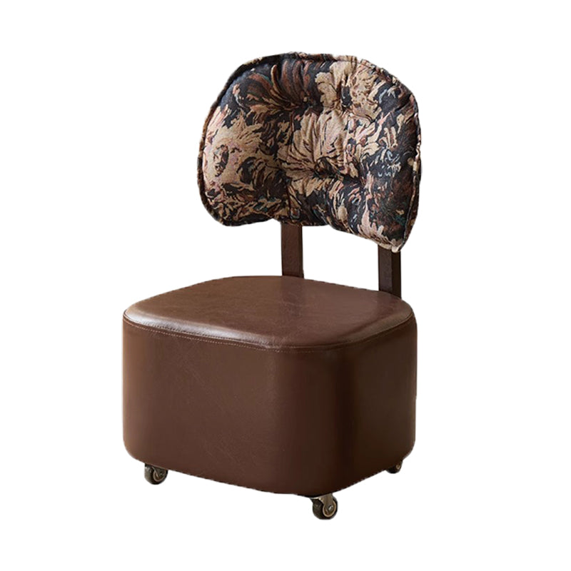 Swivel Rolling Stool Chair|360° Caster Wheel Small Chair|Movable Stool with Universal Wheels