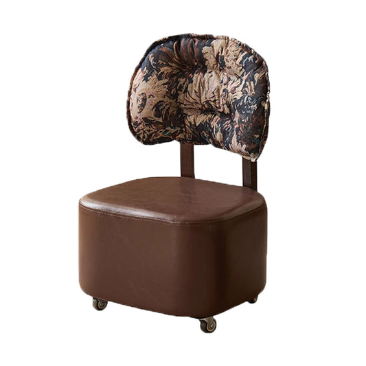 Swivel Rolling Stool Chair|360° Caster Wheel Small Chair|Movable Stool with Universal Wheels